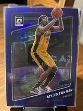 2021-22 Panini Donruss Optic - Myles Turner #36 Purple Prizm