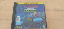 VERBATIM Data Life Plus CD-RW Direct CD Formatted Disc 2X/4X 533MB NEW