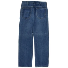 Lee 90's Lightwash Straight Leg Baggy Jeans / Pants 36 Navy Blue