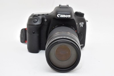 Canon EOS 7D Mark II DSLR Camera with Dual Lens Set EF35-80mm EF75