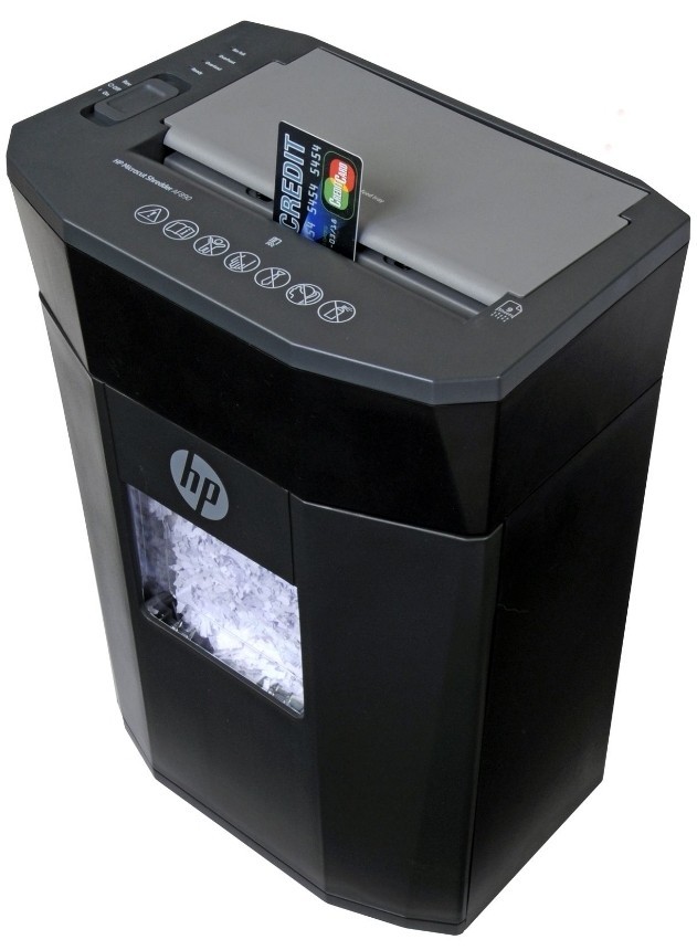 Paper Shredder Micro Cut HP AF890 80 Sheet Autofeed Microcut