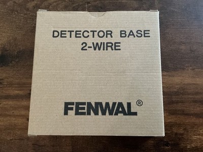 FENWAL 2-WIRE DETECTOR BASE       FIRE ALARM SENSOR BASE   #70501000