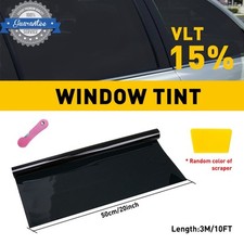 Uncut Roll Window Tint Film 15% VLT 20" x 10ft Feet For Car Home Office Glass
