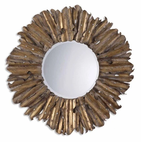 Uttermost 12742 B Gold Hemani Mirror - Picture 1 of 3