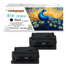 81A CF281A Compatible Toner for HP 81A MFP M630f M630z M604 M605 M606 M630 2PK