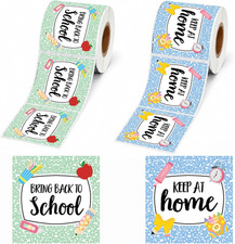 1000 Pcs Return to School Stickers for Notebooks and Decor