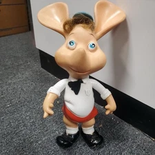 American Character Doll Co vinyl 11.5" Topo Gigio 1963 standing figure