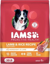 Proactive Health Minichunks Adult Dry Dog Food W/ Lamb & Rice 30 lb. Bag 1.82 per pound