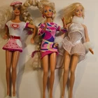 New ListingVintage Mattel Barbie Fashion Dolls Lot of 3 1966 11in Blonde Wavy Blue Eyes