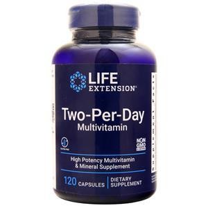 Life Extension Two-Per-Day Multivitamin  120 caps