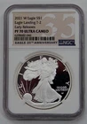 2021-W American Silver Eagle Proof — photo from another recent sale