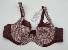 NWT ELOMI STYLE EL4490WIG SIZE 38D LUCIE STRETCH PLUNGE UNDERWIRE BRA WILD THING