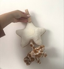 Jellycat Bashful Giraffe Musical Pull Baby Toy pre loved 🦒 