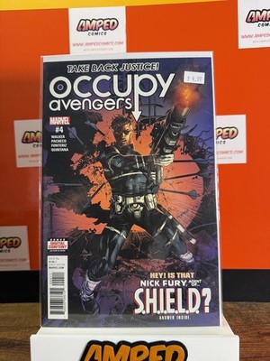 Occupy Avengers 4 Marvel Comics 2017 Nick Fury Appearance
