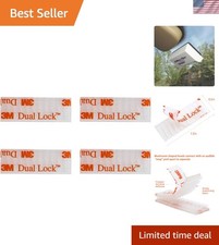 EZ Pass Mounting Strips   Durable 4-Pcs Peel  Stick Toll Tag Kit for Travelers