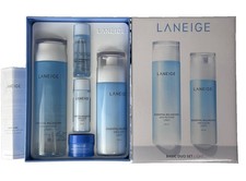 New LANEIGE Duo Set Light Skin Refiner, Emulsion, Mask 5pc