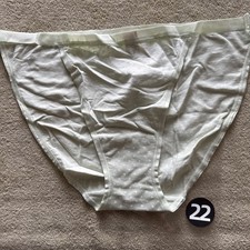 Victoria  s Secret Xl Mint Green Polkadot, Cotton String Bikini Panties