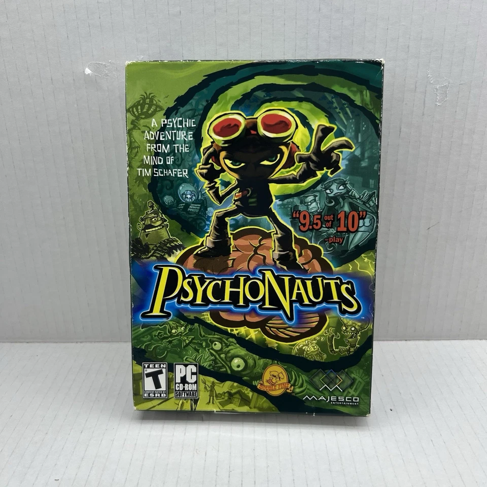 PSYCHONAUTS (2005, PC CD) New sealed Action/adventure Double Fine Platforms - Image 2 of 4