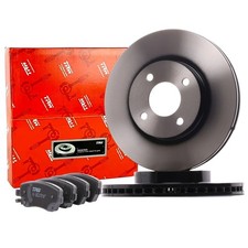 TRW Bremsscheiben 260mm Beläge Satz Vorne für NISSAN NOTE E12 MICRA IV K13