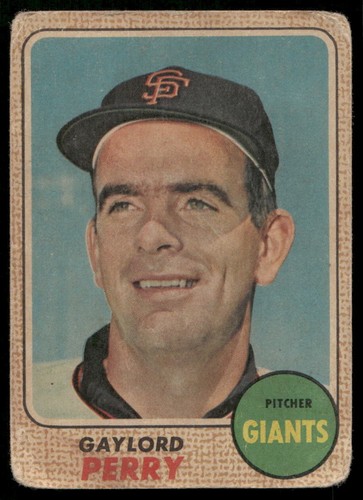 Gaylord Perry #85 1968 Venezuela Topps card