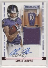 2016 Panini Rookies & Stars Dress For Success 47/49 Chris Moore #DFS-CM Auto 0a2