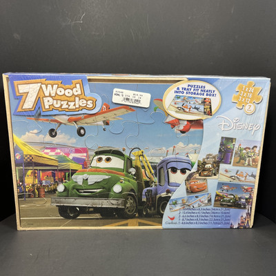 Disney 7 Wood Puzzles 