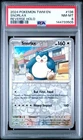 2024 POKEMON TWM EN-TWILIGHT MASQUERADE REVERSE HOLO #136 SNORLAX PSA 8