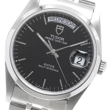 TUDOR Prince Date Day 76200 black Dial Automatic Men's Watch_909060