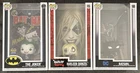 Funko Pop! Comic Cover Lot - The Joker 07 - Harleen Quinzel 15 - Batgirl 18