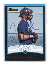 2001 Bowman Ryan Christianson HAND SIGNED AUTO AUTOGRAPH HA RETROGRAPH BUYBACK