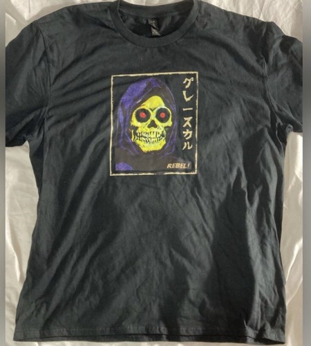 Skeletor Masters Of The Universe Japanese Styled Men’s Black Tee Size Medium - Bild 1 von 4