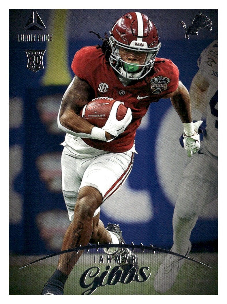 2023 Panini Luminance BASE Jahmyr Gibbs RC Detroit Lions #111