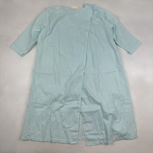 NWT VTG Heiress Blue Victorian Nightgown Modest Long Sz Small Lace Detail - Picture 8 of 8
