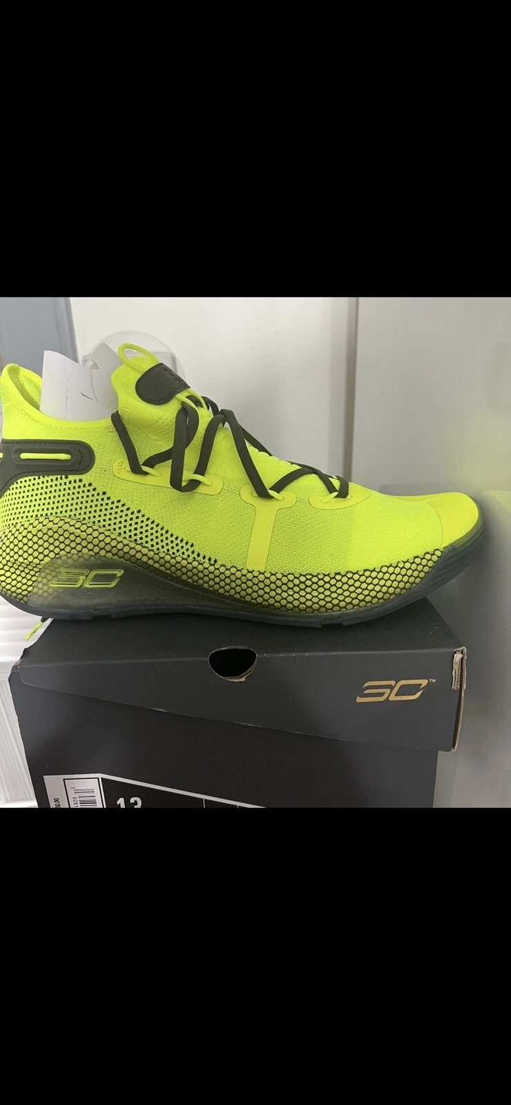 Size 13 - Under Armour Curry 6 Coy Fish