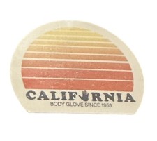Body Glove California Since 1953 Sticker Decal Original New