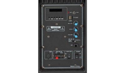 idance groove 216 portable bluetooth karaoke machine