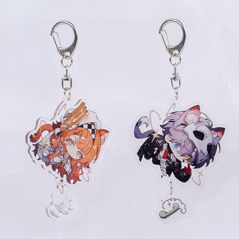 【匿名発送】WATWING Seraphim Acrylic Keychain Seraphim keychain | FERMINA ESOTERICA
