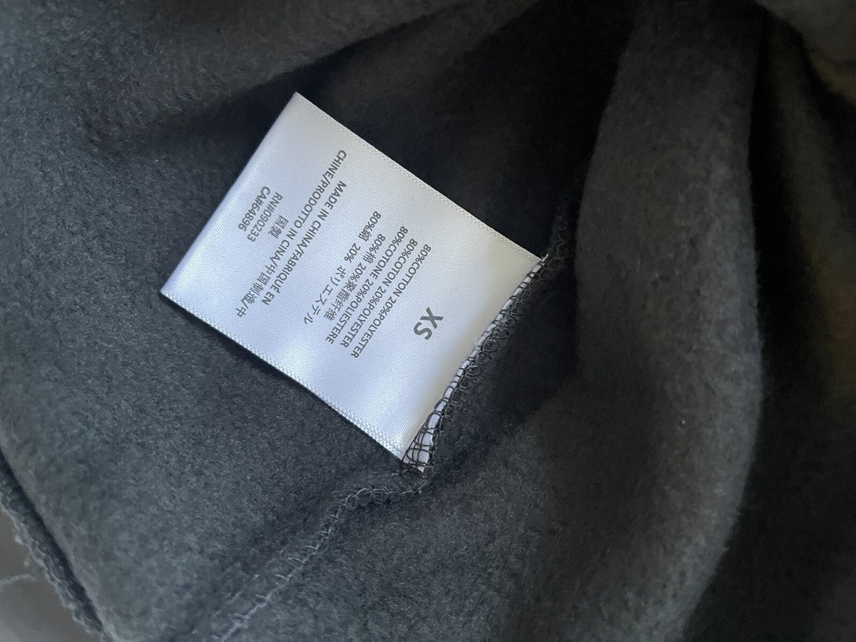 Fear of God Essentials 1977 Crewneck Iron Grey Black SS22 Fear of God Essentials 1977 Crewneck Iron Grey Black SS22