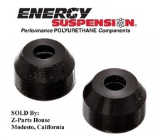 Mopar A-body 62-76 Polyurethane Tie Rod End Dust Boot Set - Black 13001g