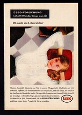 3w8146/ Alte Reklame von 1959   ESSO   Öl ma...