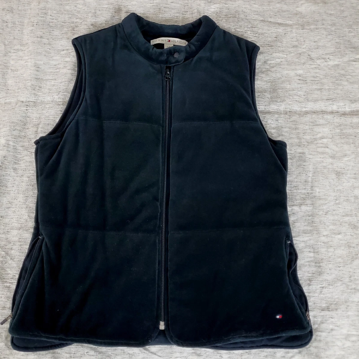 Tommy hilfiger velvet puffer 2025