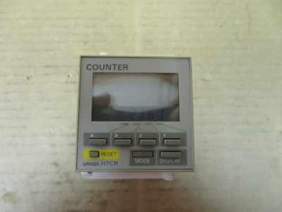 OMRON COUNTER H7CR-B4S 100-240Vac 12Vdc 100mA