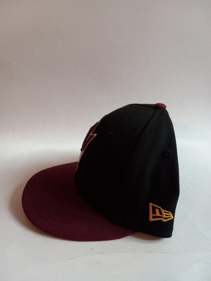 New Era 5950 ARIZONA STATE SUN DEVILS Fitted Hat NCAA 7 1/2 Wool Blend - Image 4 of 4