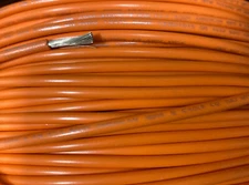 BOAT MARINE CABLE 12 GAUGE WIRE ORANGE PRIMARY TINNED STRANDED 25' EA 1015