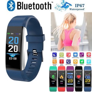 fitness smart watch activity tracker womenmen kids fitbit android ios heart rate