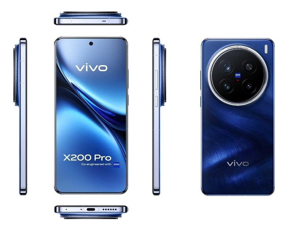 Vivo X200 Pro Global ROM Smart Phone FuntouchOS 16+512GB Unlocked