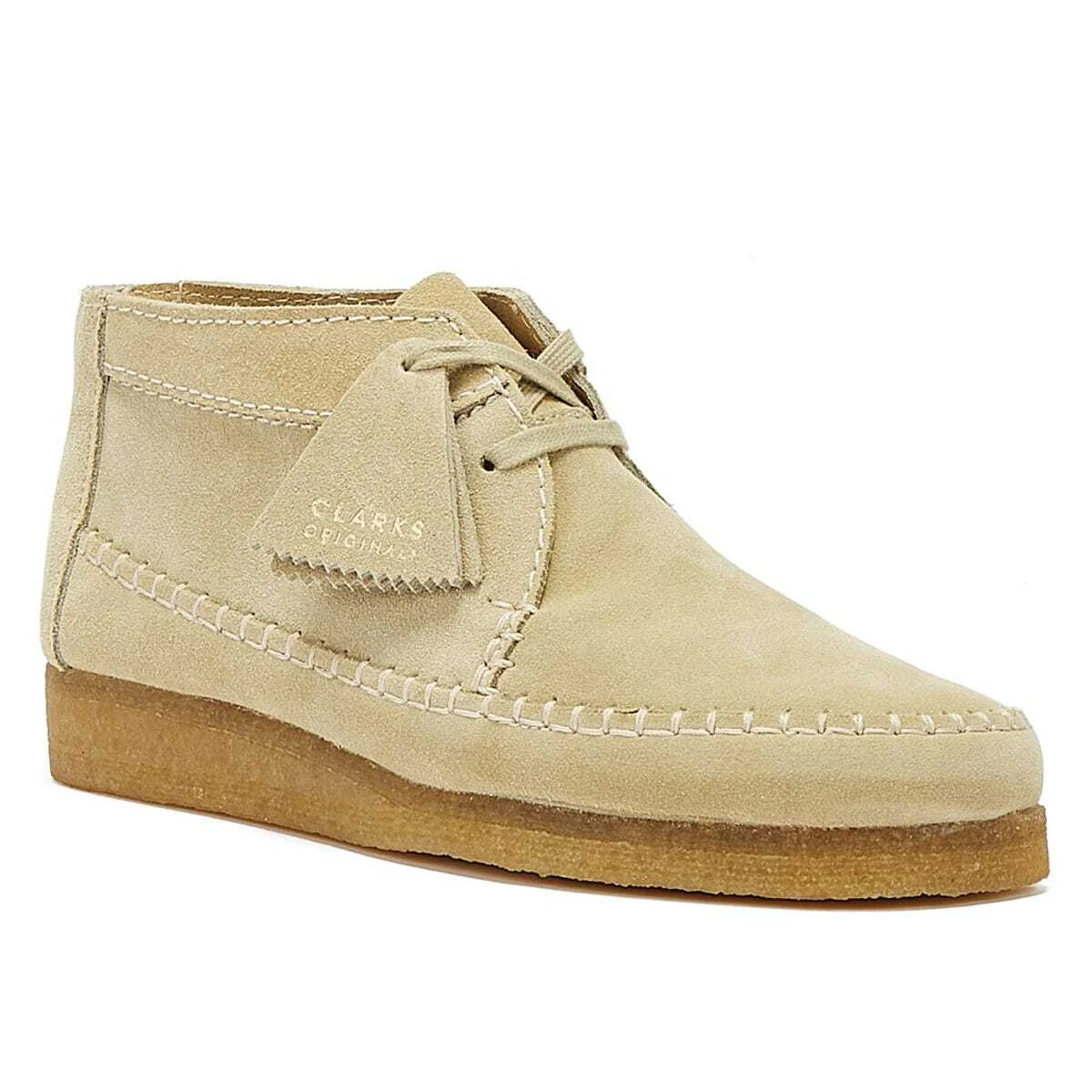 Clarks originals weaver leather cheap