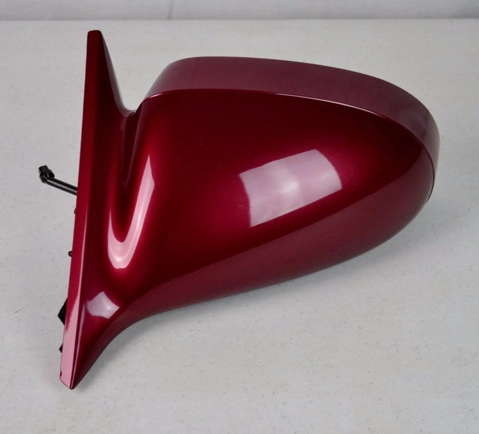 Espejo retrovisor manual exterior exterior lado del conductor izquierdo LH Probe LH granate OEM Foto 2 de 4