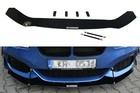 Splitter racing anteriore V1 Maxton design ABS per BMW 1 F20/F21 M-power lifting