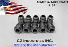 AN6, 6AN Male Billet 1018 Mild Steel Weld On / Weld In Fitting QTY:10